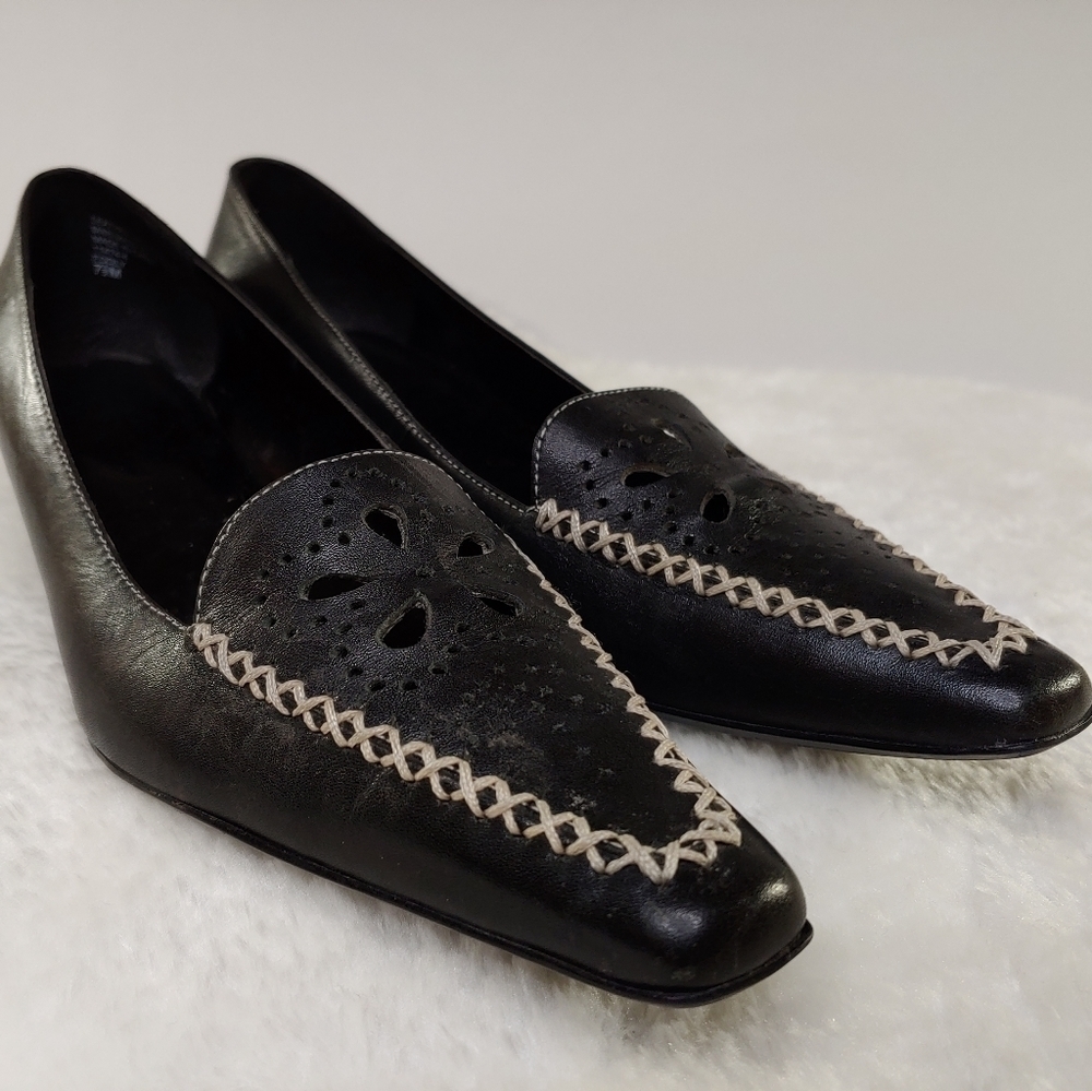 Connie Pointed Toe and Kitten Heel